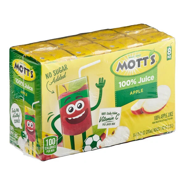 Mott's Apple Juice 6.75 fl. oz. Box 32 Ct