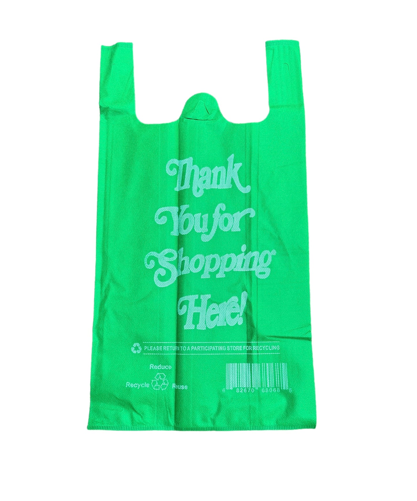 Eco friendly Reusable Green Bags 1/6 size - 200pcs