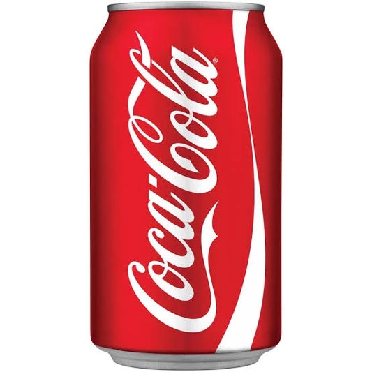 Coke Classic Soda Cans 12 fl oz x 24 Pack