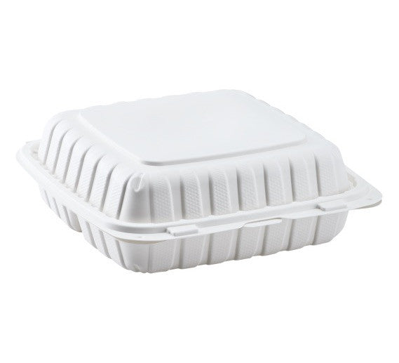 8x8 3-Compartment Food Container