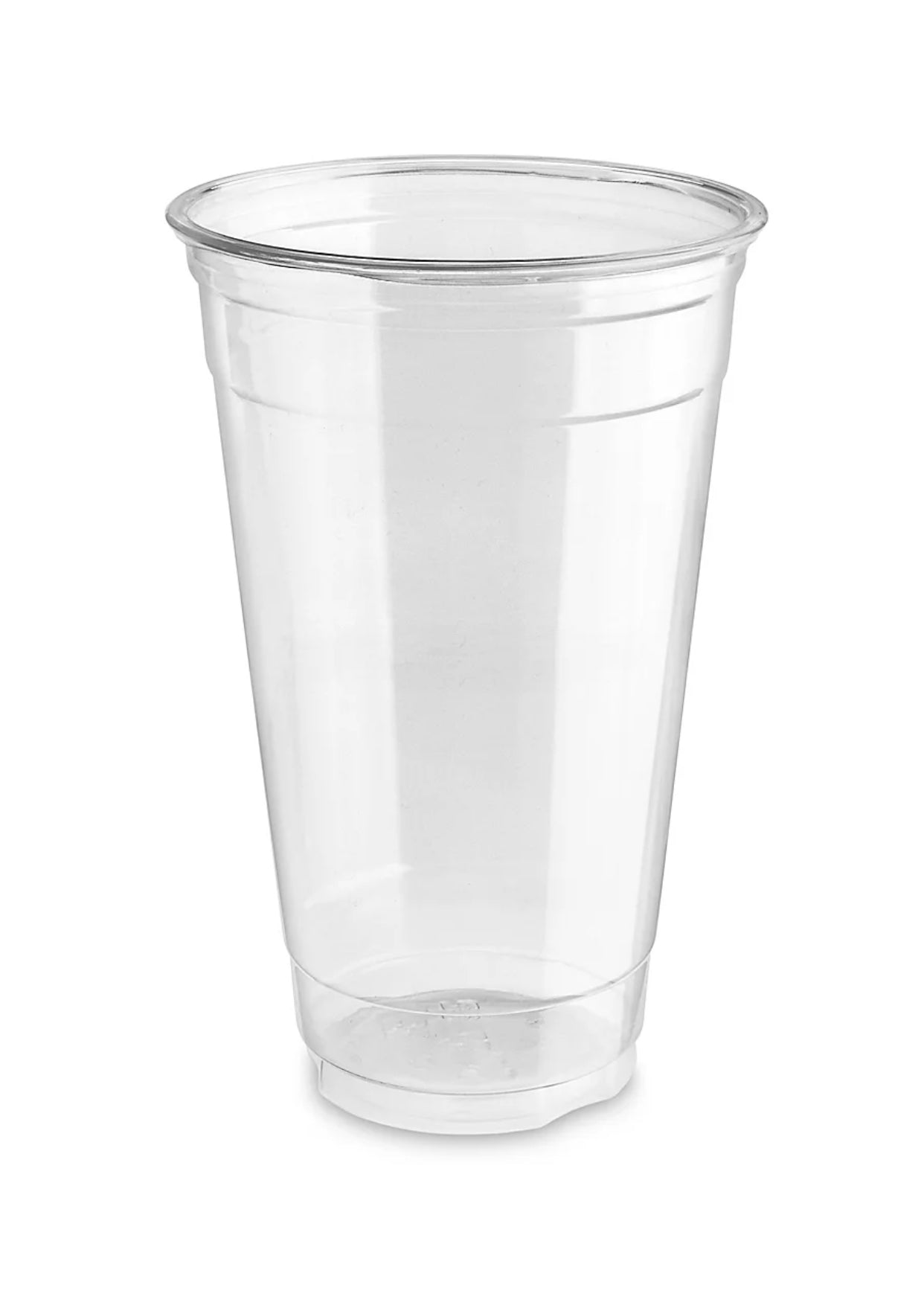 20oz Clear PET Plastic Cold Cup - 600/Case