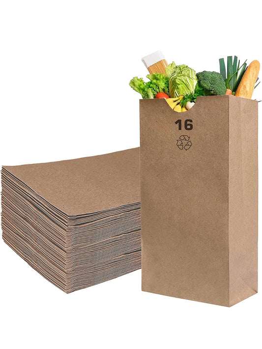 #16 BROWN PAPER BAGS - 1/500