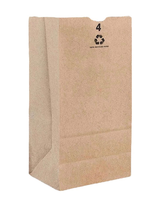 #4 BROWN PAPER BAGS - 1/500