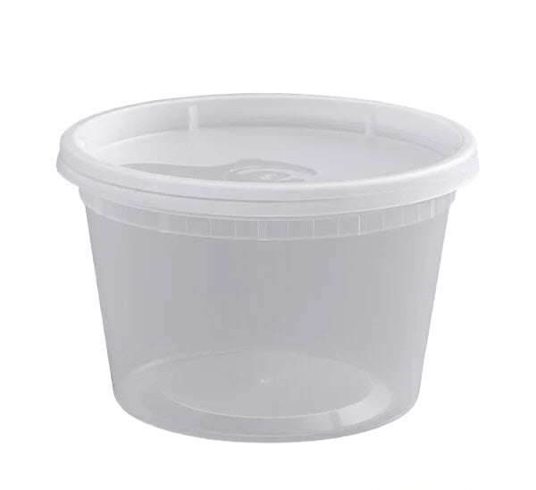 16oz Soup Deli Containers - 240/Case