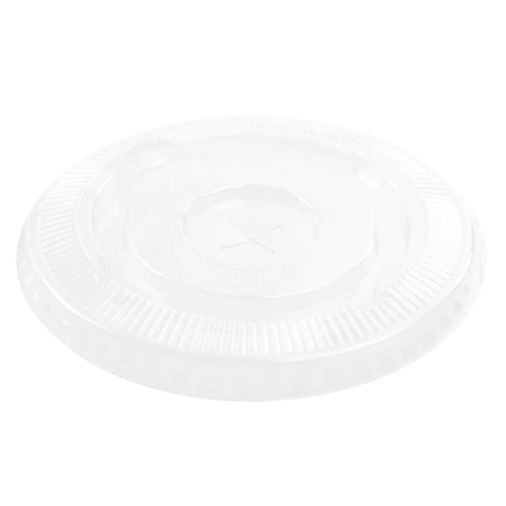 92mm Clear lids for 9oz and 12oz Clear Cups - 1000/Case